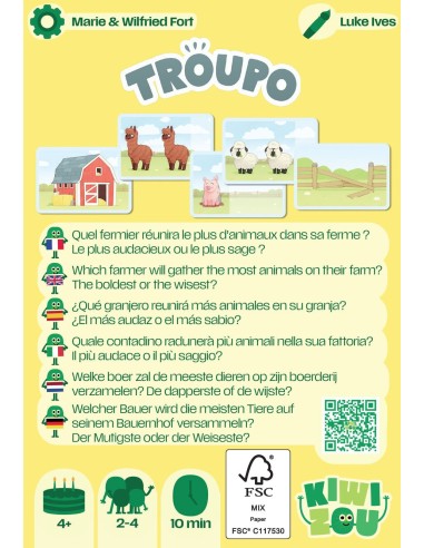 Un juego para tentar a la suerte ¿serás valiente o prudente? Troupo