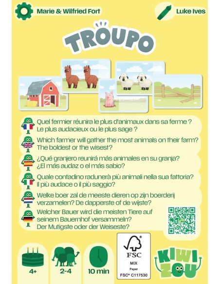 Un juego para tentar a la suerte ¿serás valiente o prudente? Troupo