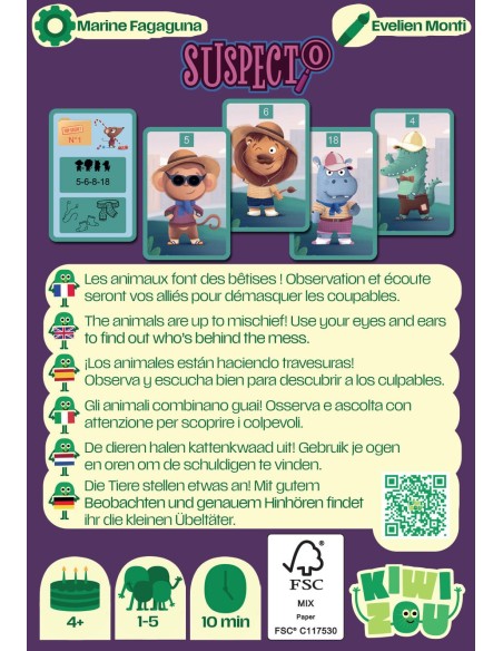 Un juego para tentar a la suerte ¿serás valiente o prudente? Suspect