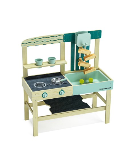 Cocina de Juguete Exterior para jugar con tierra y agua Topbright
