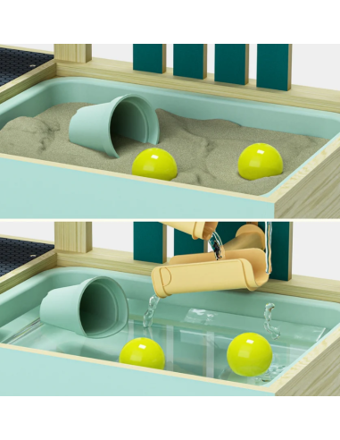 Cocina de Juguete Exterior para jugar con tierra y agua Topbright