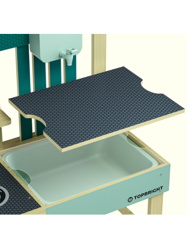 Cocina de Juguete Exterior para jugar con tierra y agua Topbright