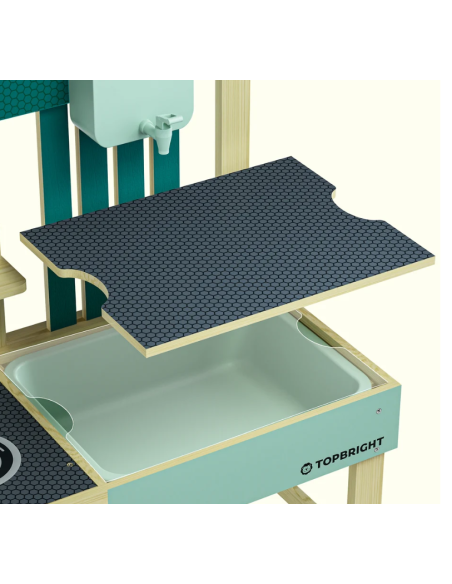 Cocina de Juguete Exterior para jugar con tierra y agua Topbright