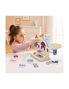 Balanza Educativa de Madera  Topbright 2