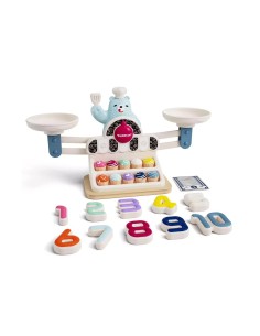 Balanza Educativa de Madera  Topbright
