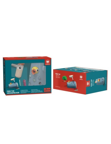 Alimenta al pájaro carpintero Topbright