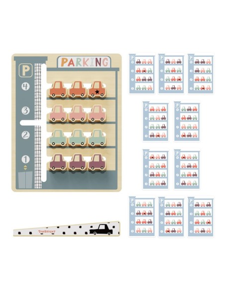 Puzzle de Lógica Parking Challenge Topbright