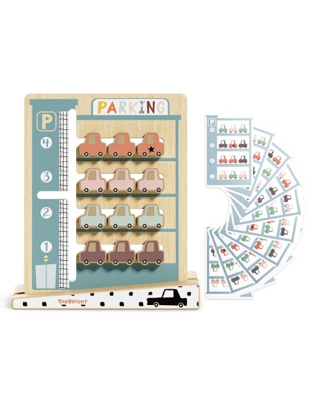 Puzzle de Lógica Parking Challenge Topbright