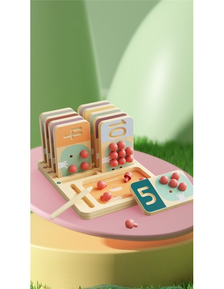 Entrenador de Números de Árboles Frutales Topbright