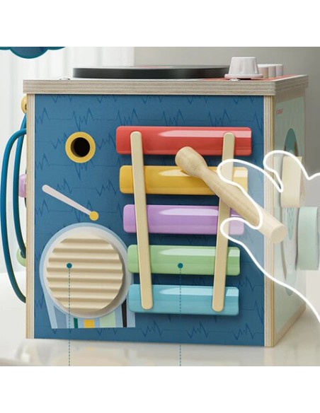 Cubo de Actividades Musicales Topbright