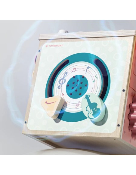 Cubo de Actividades Musicales Topbright