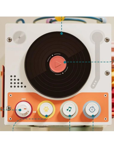 Cubo de Actividades Musicales Topbright