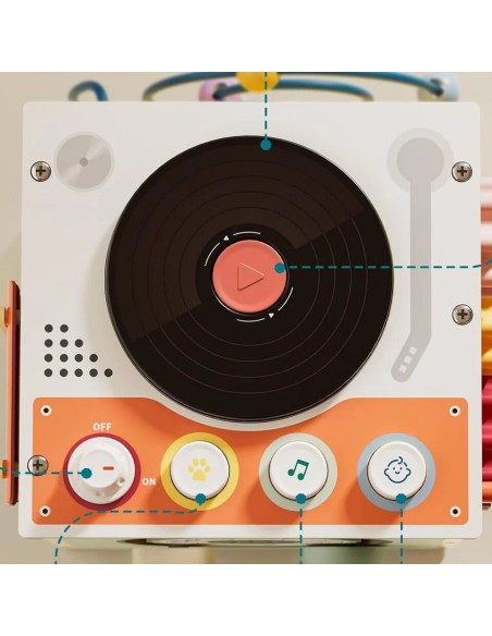 Cubo de Actividades Musicales Topbright