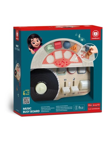 Tablero de Actividades Musicales Montessori Topbright