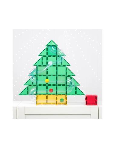 Pack Connetix Ball Run Christmas Special Edition Christmas 71 piezas