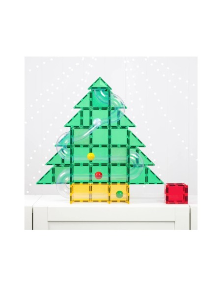 Pack Connetix Ball Run Christmas Special Edition Christmas 71 piezas