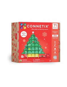 Pack Connetix Ball Run Christmas Special Edition Christmas 71 piezas