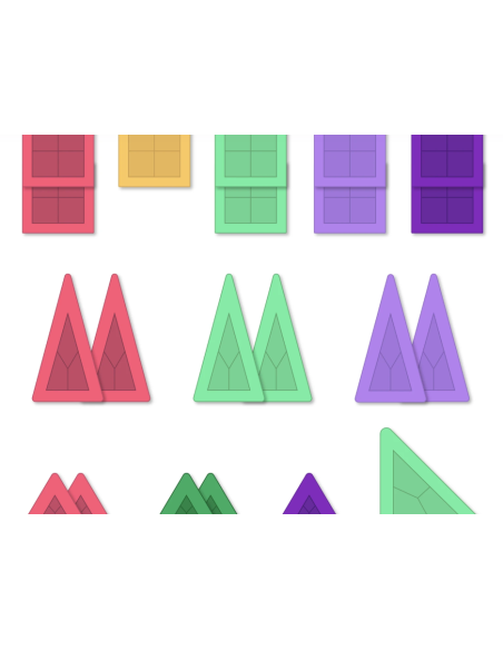Connetix PRO Build It 4 Ways Flowers Pack 21 piezas