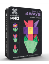 Connetix PRO Build It 4 Ways Flowers Pack 21 piezas