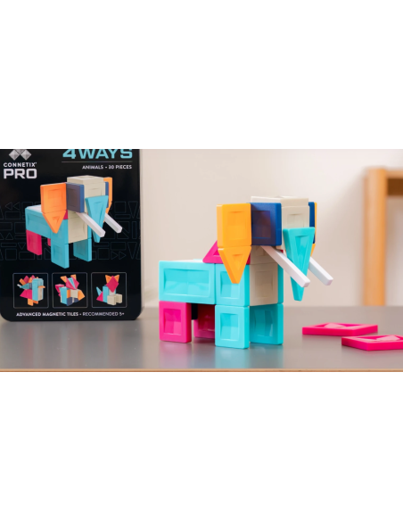 Connetix PRO Build It 4 Ways Animals Pack 30 piezas