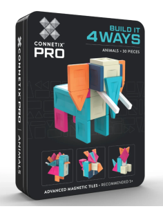 Connetix PRO Build It 4 Ways Animals Pack 30 piezas