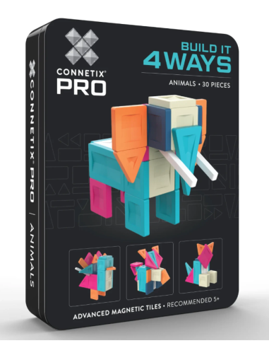 Connetix PRO Build It 4 Ways Animals Pack 30 piezas