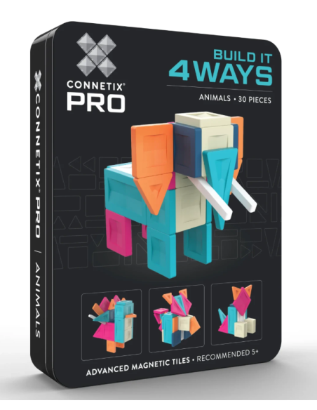 Connetix PRO Build It 4 Ways Animals Pack 30 piezas