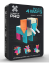 Connetix PRO Build It 4 Ways Animals Pack 30 piezas