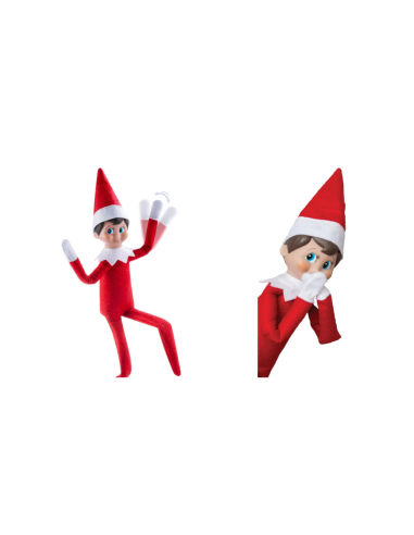 Cuento y Muñeco Elfo Explorador Niño The Elf On The Shelf Articulado
