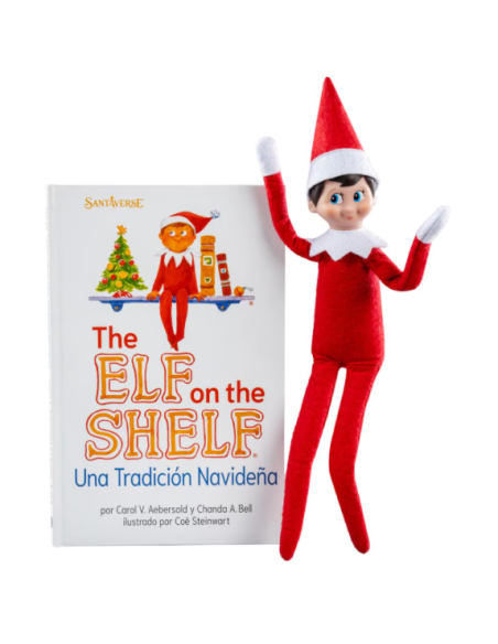 Cuento y Muñeco Elfo Explorador Niño The Elf On The Shelf Articulado