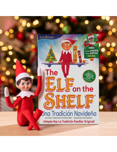 Cuento y Muñeco Elfo Explorador Niño The Elf On The Shelf Articulado