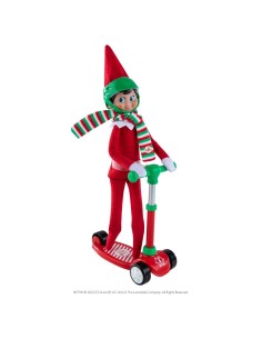 Elf on the Shelf – Elfos en acción, patinete y casco
