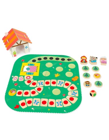 Juego de mesa cooperativo Caperucita Roja Goula