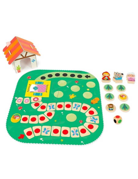 Juego de mesa cooperativo Caperucita Roja Goula