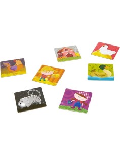Goula - Memo: Loto Animales Granja, Juego Educativo de Memoria 2