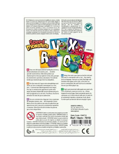 Speed Monsters – Reto de Memoria, vocabulario y Rapidez