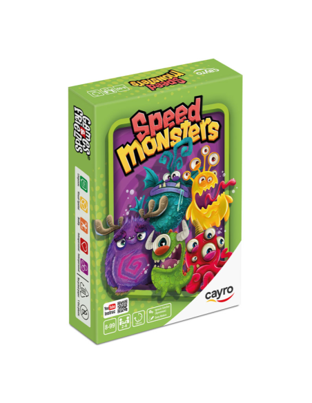 Speed Monsters – Reto de Memoria, vocabulario y Rapidez