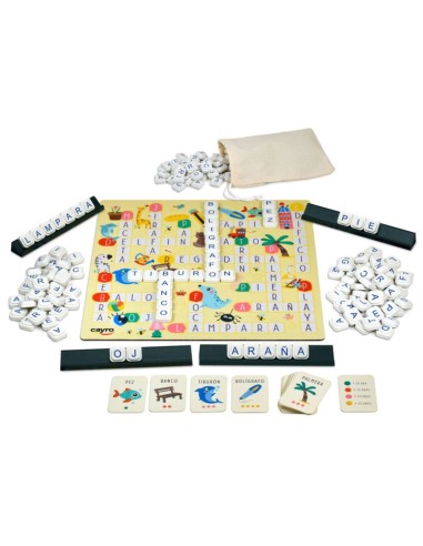 Juegos de mesa Mi primer Formapalabras - Juego infantil en caja metálica