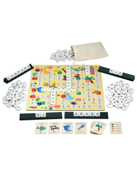 Juegos de mesa Mi primer Formapalabras - Juego infantil en caja metálica