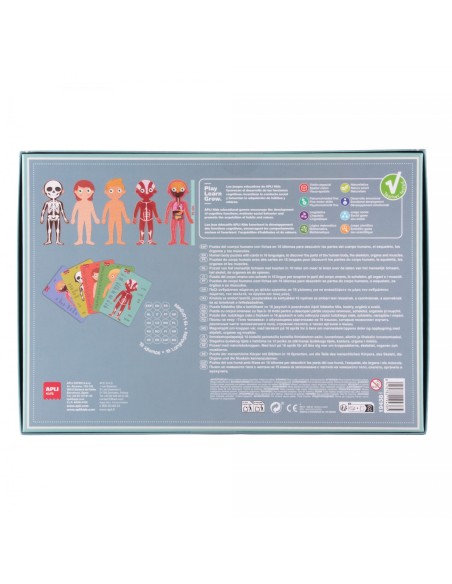 Puzle educativo Cuerpo Humano Apli