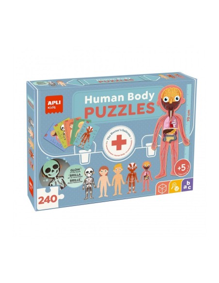 Puzle educativo Cuerpo Humano Apli