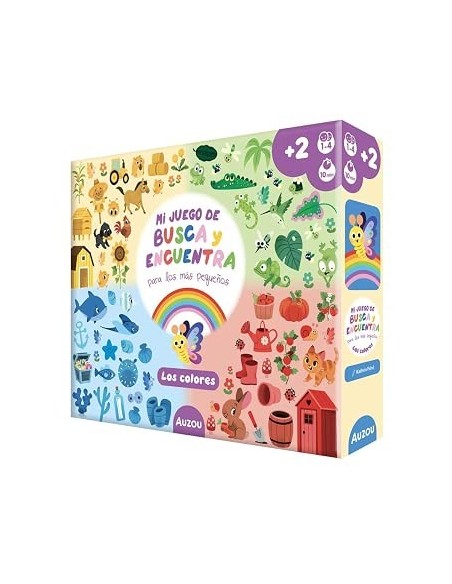 Juego De Busca Y Encuentra. Los Colores Auzou