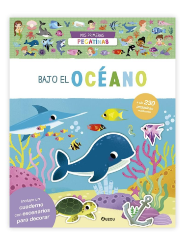 Libro de Pegatinas Bajo el Oceano