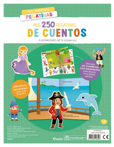 Libro de Pegatinas Los Cuentos