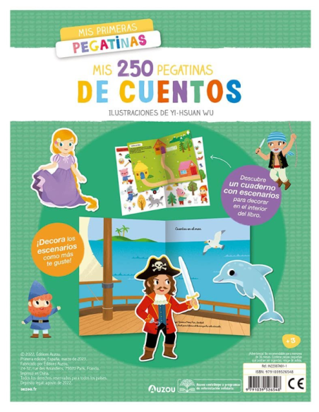 Libro de Pegatinas Los Cuentos