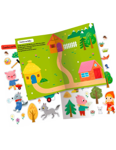 Libro de Pegatinas Los Cuentos
