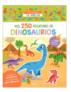 Libro de Pegatinas Dinosaurios