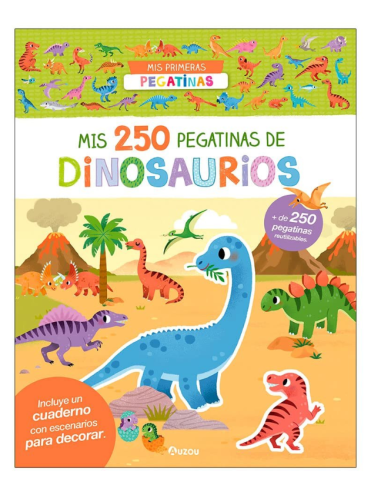 Libro de Pegatinas Dinosaurios