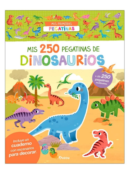 Libro de Pegatinas Dinosaurios