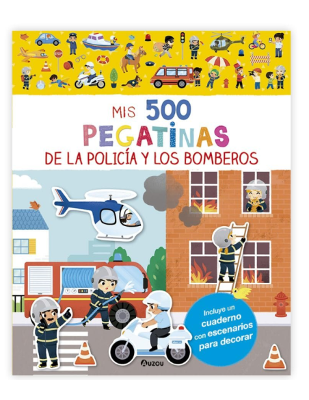 Libro de Pegatinas Policía y Bomberos